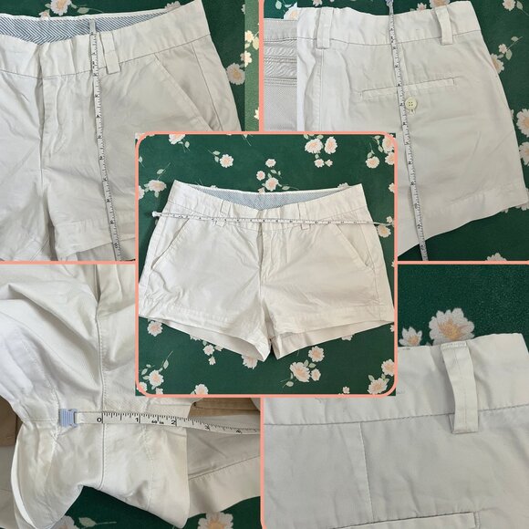 Summer Short Shorts Light Wash Tan White Denim High Waist BUNDLE LOT 5 GOOD - Picture 5 of 6
